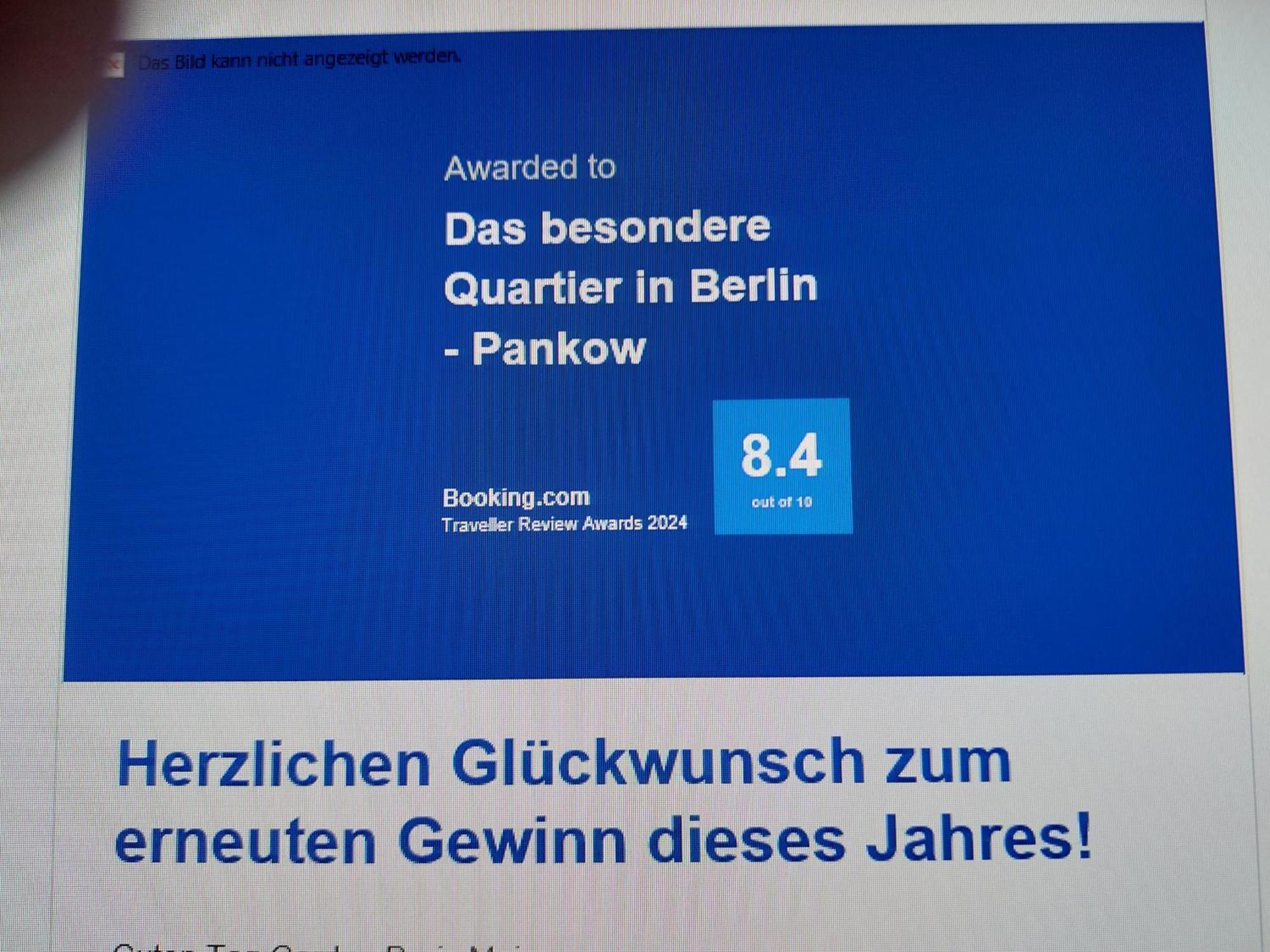 Das Besondere Quartier In Berlin Pankow Екстериор снимка