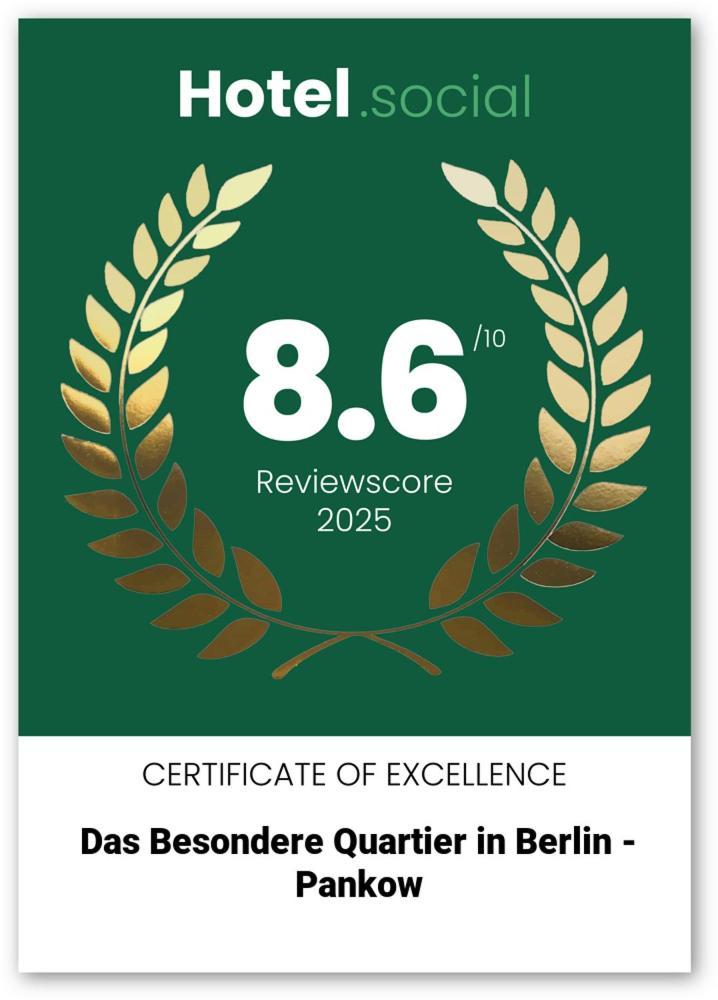 Das Besondere Quartier In Berlin Pankow Екстериор снимка